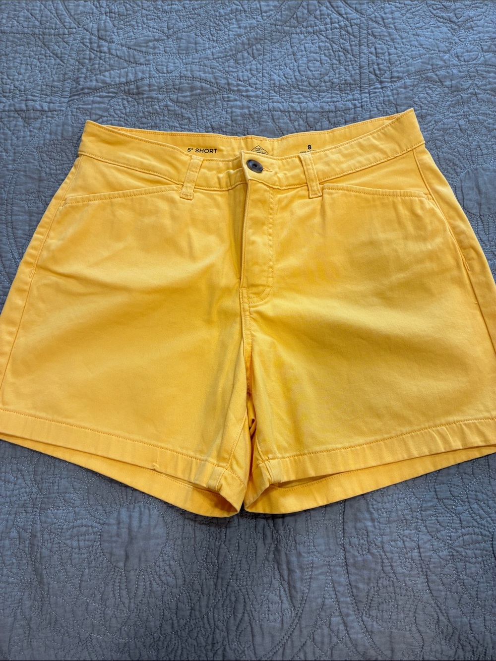 *3 for $10* St. John's Bay Yellow Shorts 8